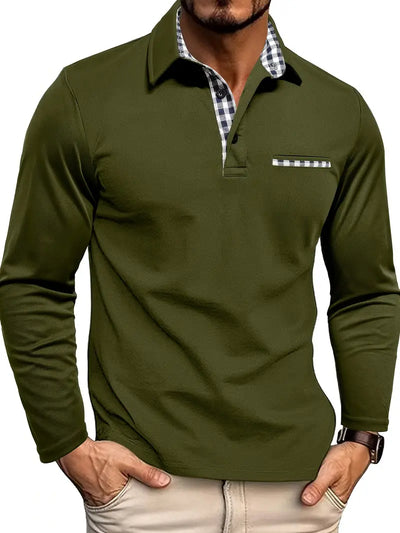 Filip | Poloshirt med Lange Ermer