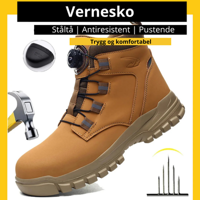 SteelPro™ | Sikkerhetssko (MIDDELIG 1+1 GRATIS)