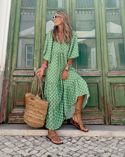 Zara | Sommerkjole med trykk