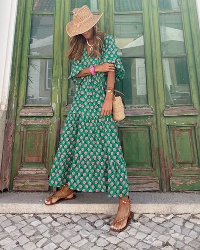 Zara | Sommerkjole med trykk