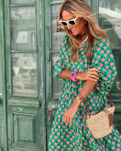 Zara | Sommerkjole med trykk