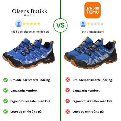 OrthoTrailPro™ | Sko med Ortopedisk Komfort for Vandring