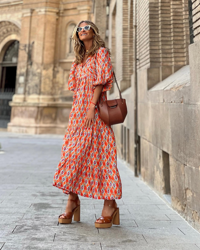 Zara | Sommerkjole med trykk