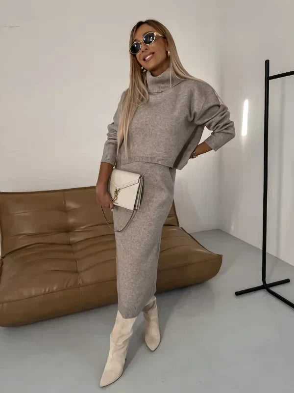 Martina | Klessett og genser med rullekrage 