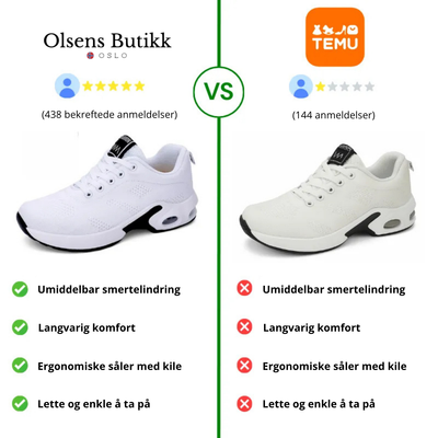 ErgoVita™ | Sko med Ortopedisk Komfort