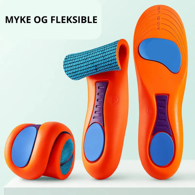Par med ergonomiske såler