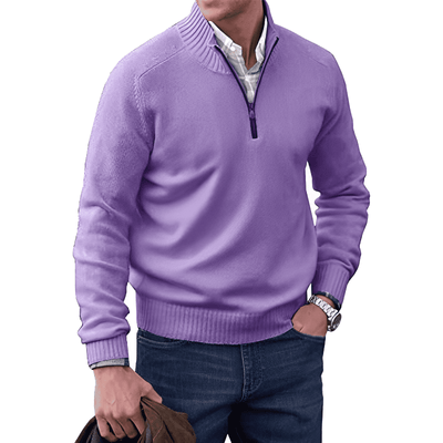 Nicolas™ | Elegant genser med reiselås