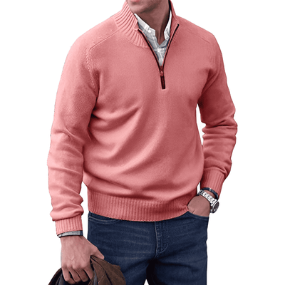 Nicolas™ | Elegant genser med reiselås
