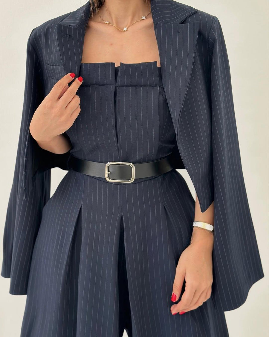 Embla™ | Dame Ensemble Bustier + Jakke – Elegant & Trendy Stil