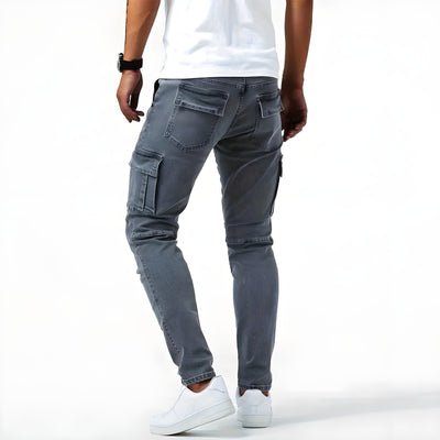 Samuel™ | Elastiske cargojeans