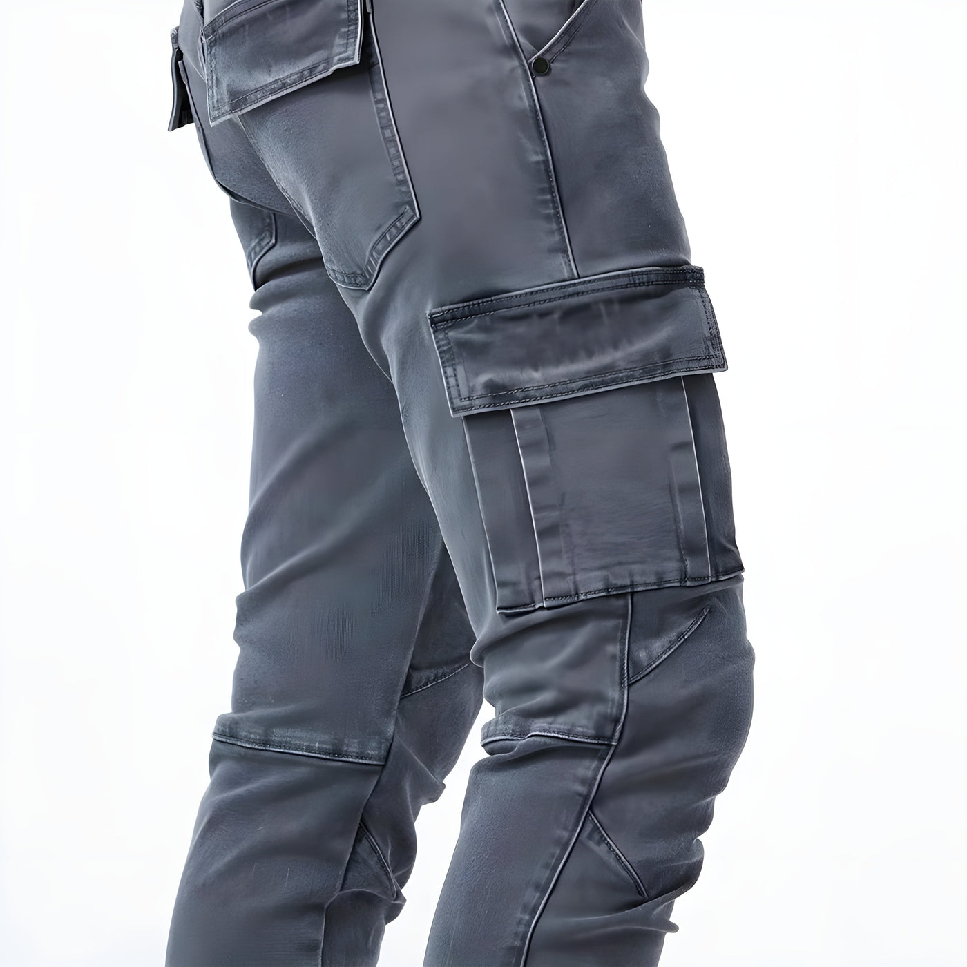 Samuel™ | Elastiske cargojeans