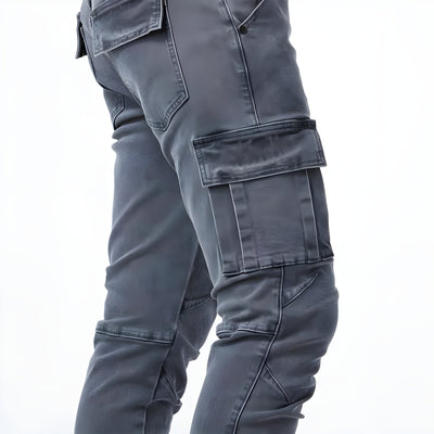 Samuel™ | Elastiske cargojeans