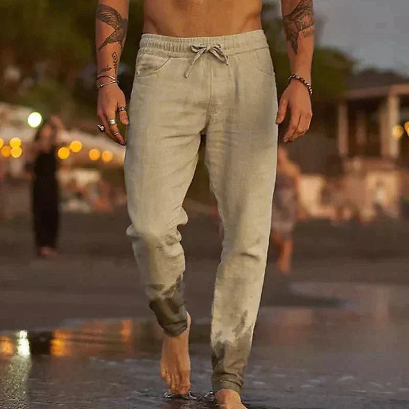 Tim™ | Strandbukser i lin