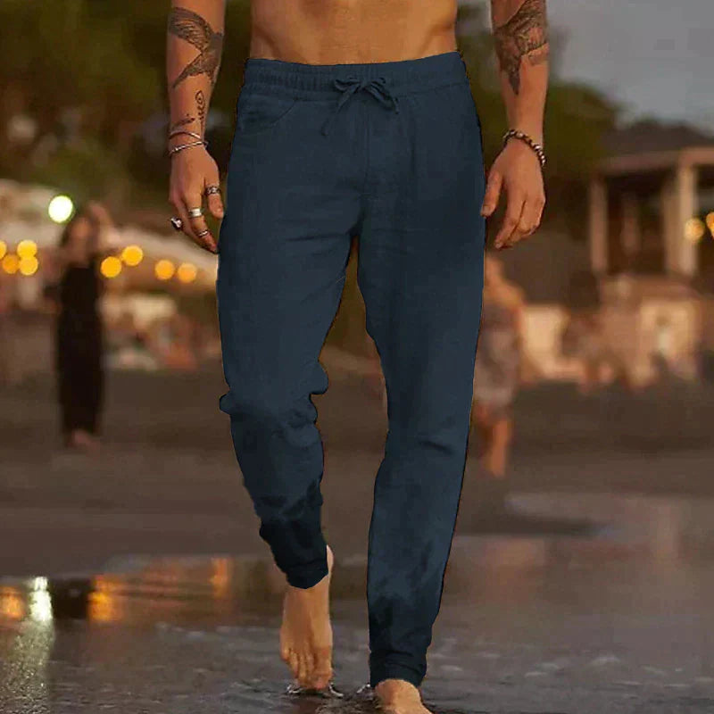 Tim™ | Strandbukser i lin