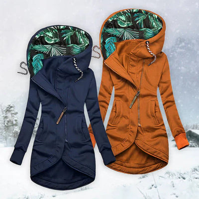 Ute™ | Elegant & Varm Vinterjakke Med Hette