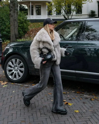 Eva | Pelzmantel fra Kunstfell