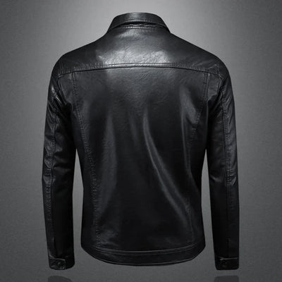 Leander™ | Rider PU Lærjakke