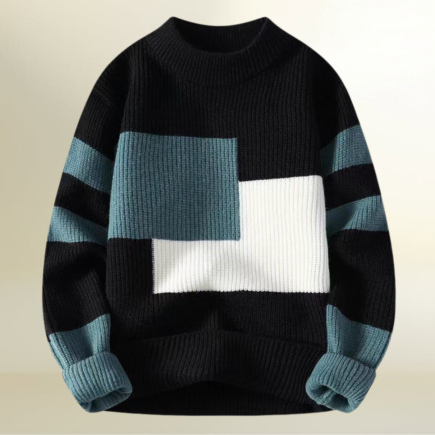 Salvatore™ | Bequemer &amp; Warmer Strick genser 