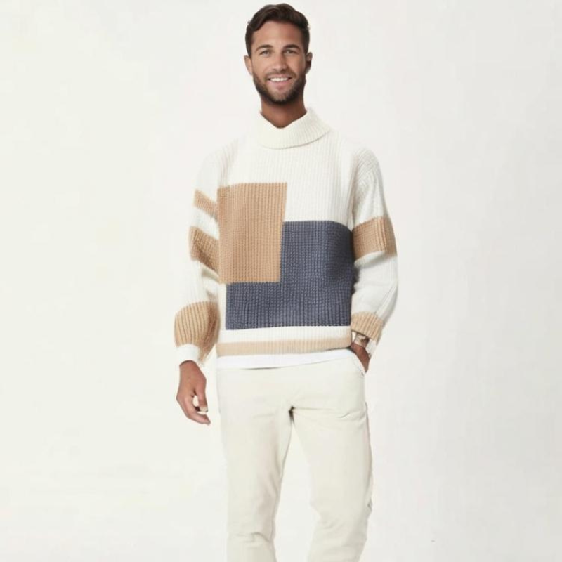 Salvatore™ | Bequemer &amp; Warmer Strick genser 