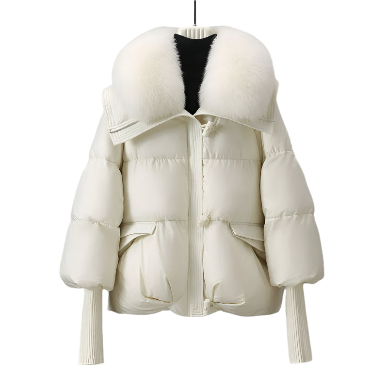 Cécile™ | Elegant Daunenjacke for damer