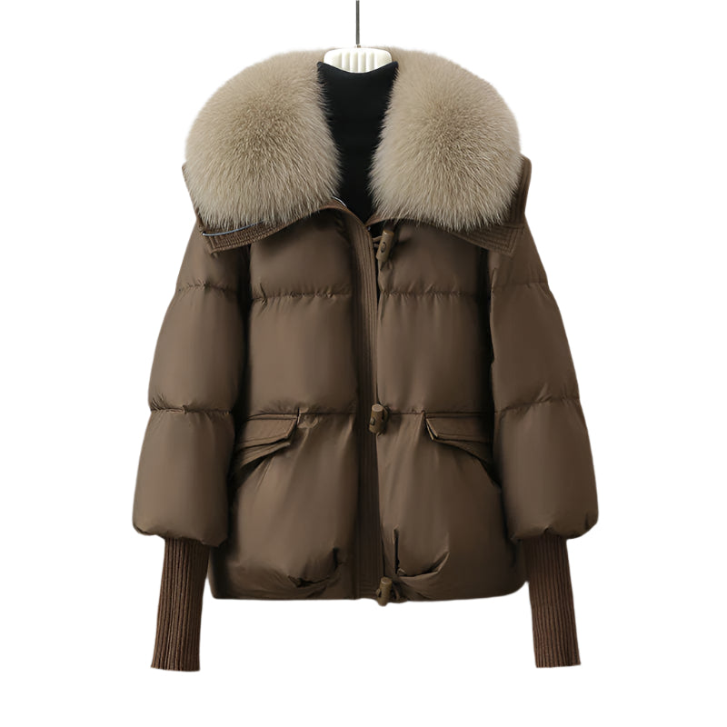 Cécile™ | Elegant Daunenjacke for damer