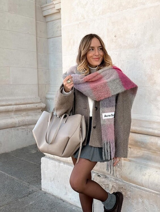 Patricia | Designet handleveske med sidefrynser