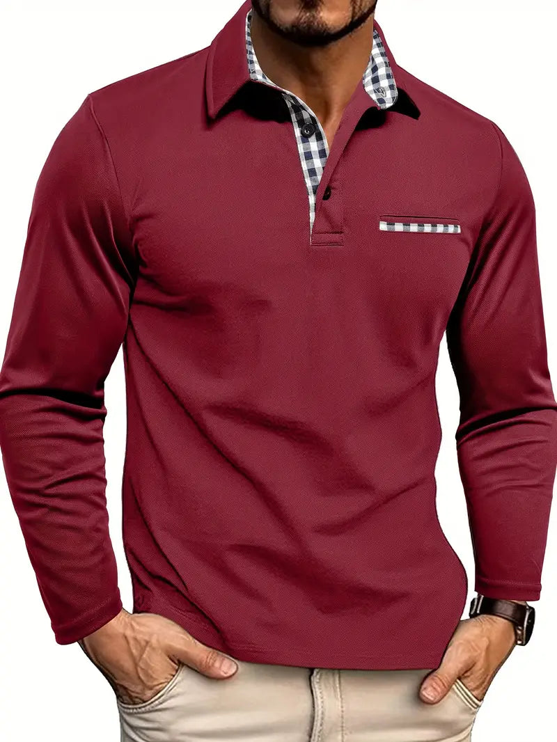 Filip | Poloshirt med Lange Ermer