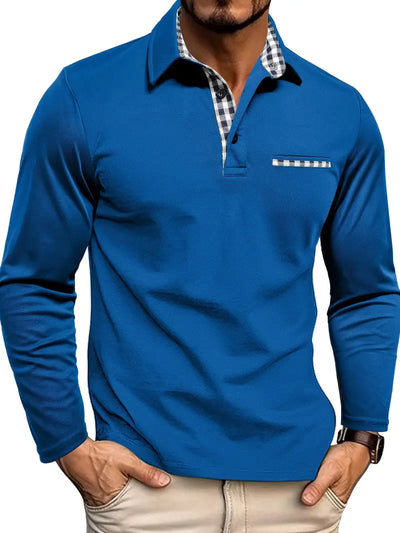 Filip | Poloshirt med Lange Ermer