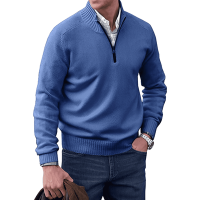 Nicolas™ | Elegant genser med reiselås