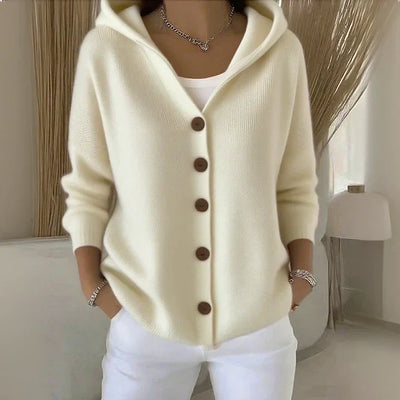 Filippa | Trendy Strikkegenser med Hette