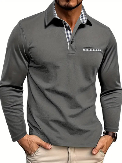Filip | Poloshirt med Lange Ermer