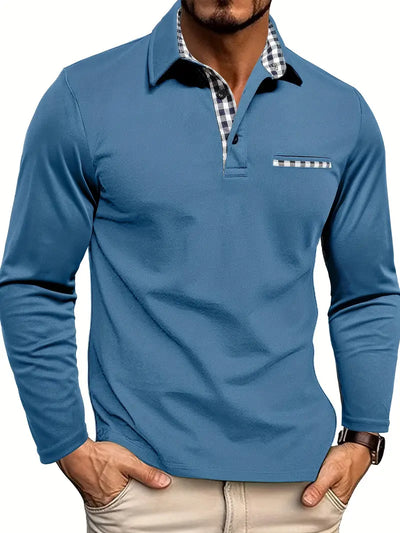 Filip | Poloshirt med Lange Ermer