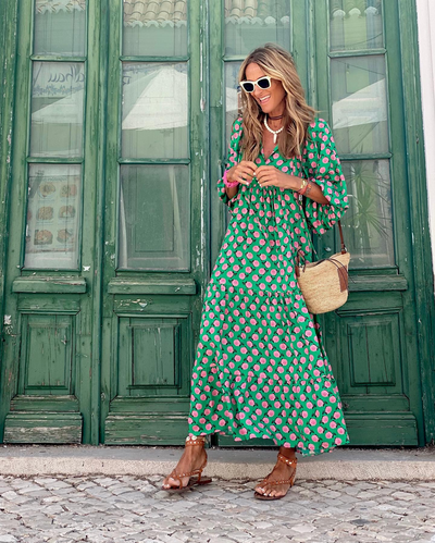 Zara | Sommerkjole med trykk